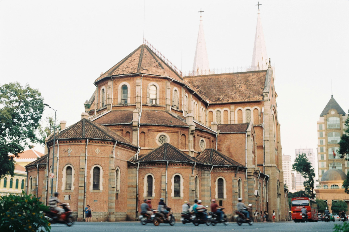Notre Dame Cathedral in Ho Chi Minh City 